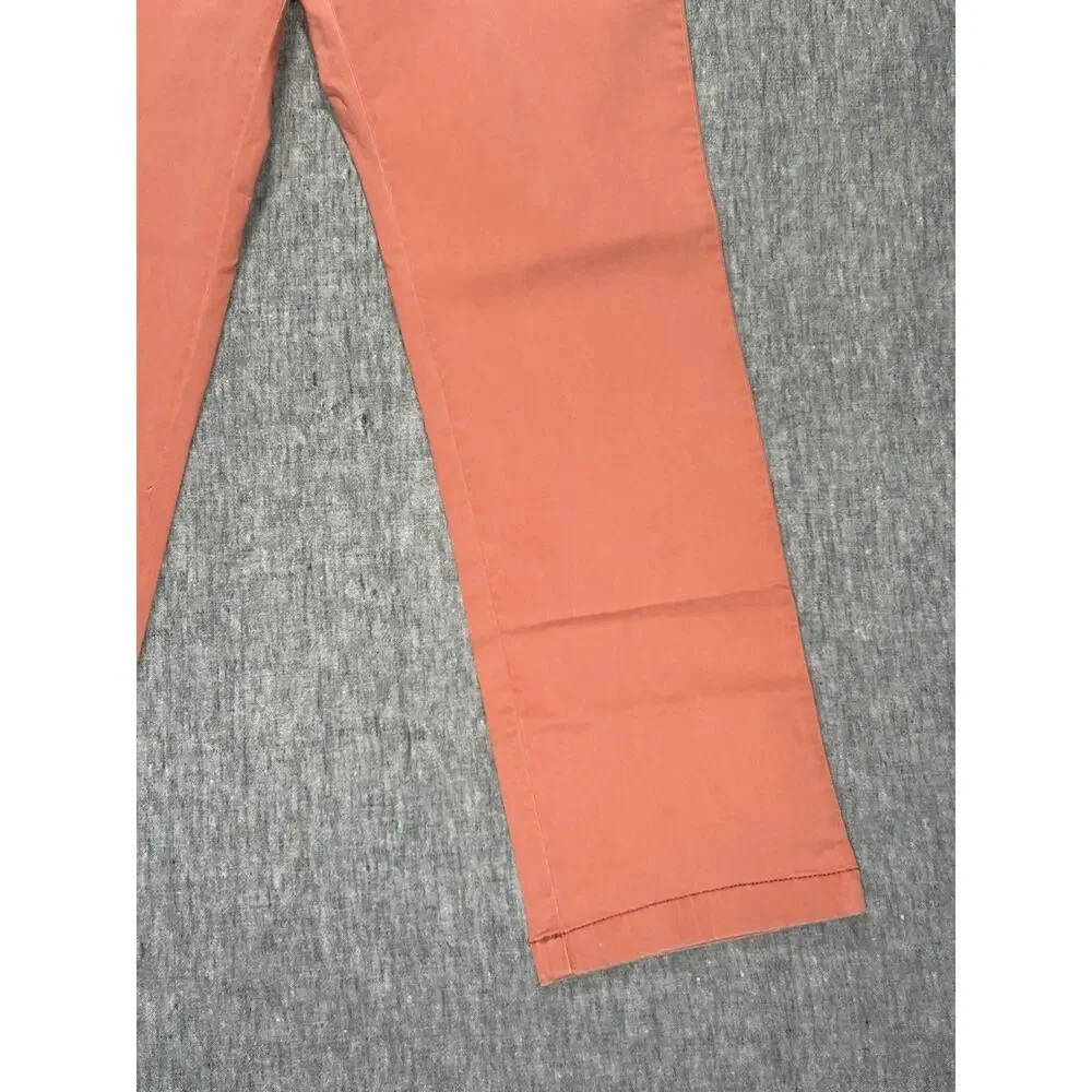 Tommy Bahama Boracay Pants Mens 35x32 Coral Orange Stretch Beachy Resort Wear